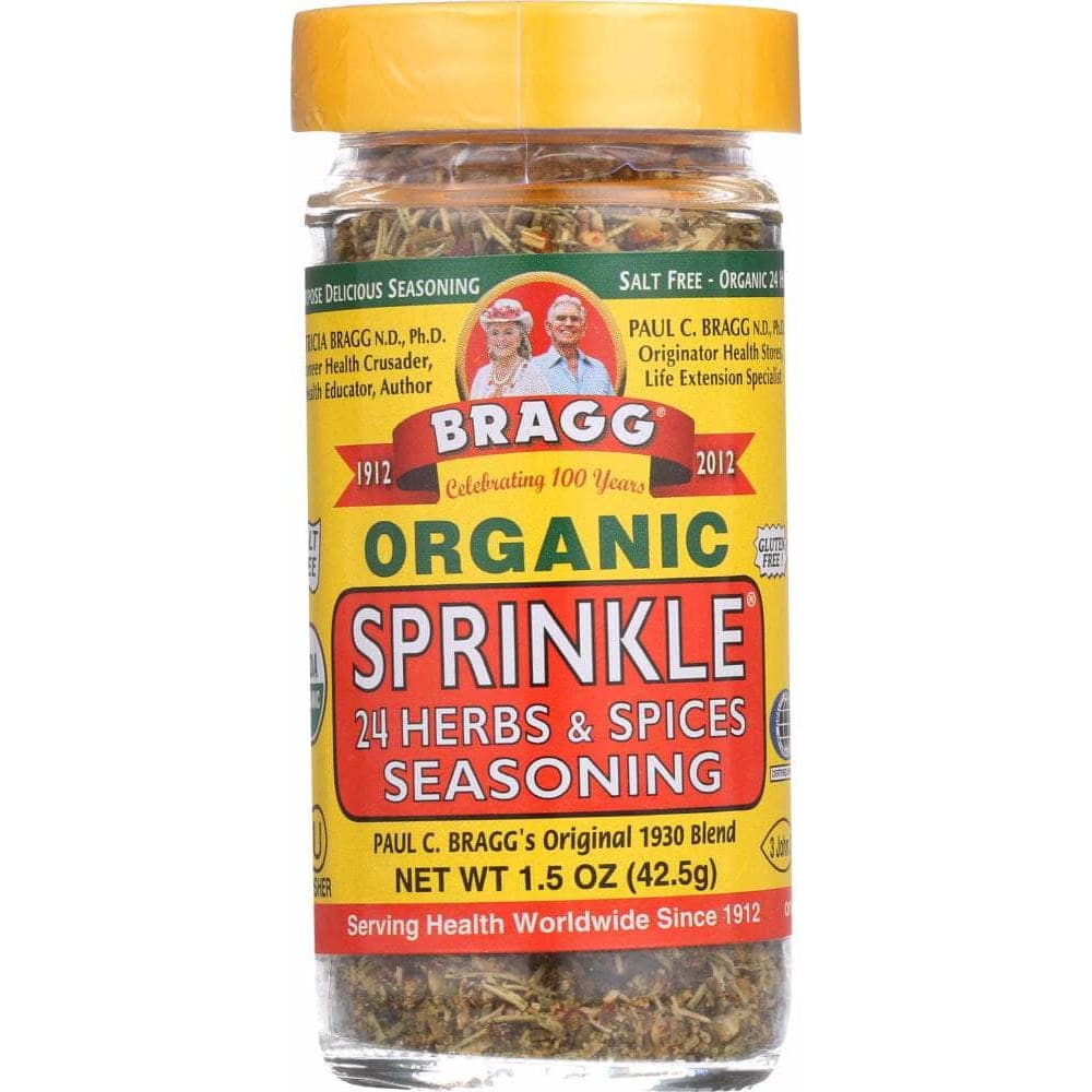 Bragg Organic Sprinkle 24 Herbs and Spices Seasoning, 1.5 oz (Case of 3)