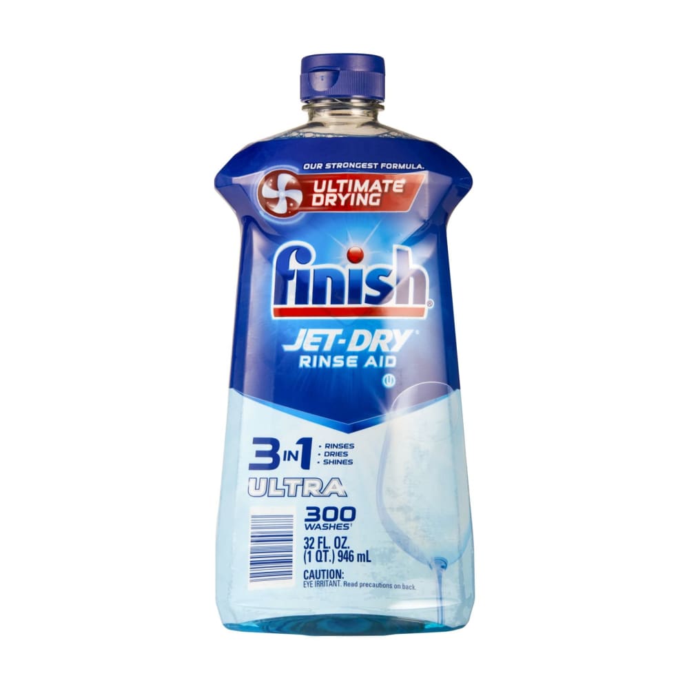 Finish Jet-Dry Ultra Rinse Aid, Dishwasher Rinse & Drying Agent