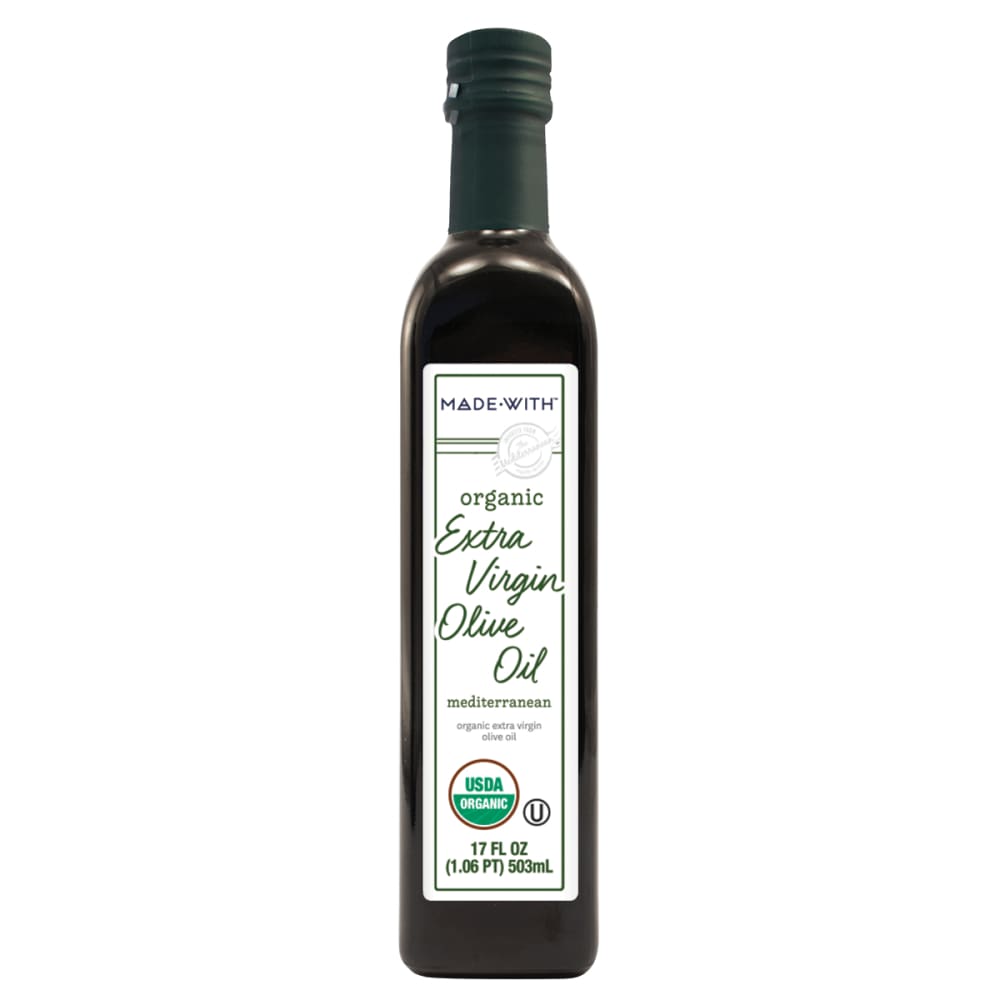 MADE WITH Oil Olive Extra Virgin Medtrn Org, 17 oz (Case of 3)