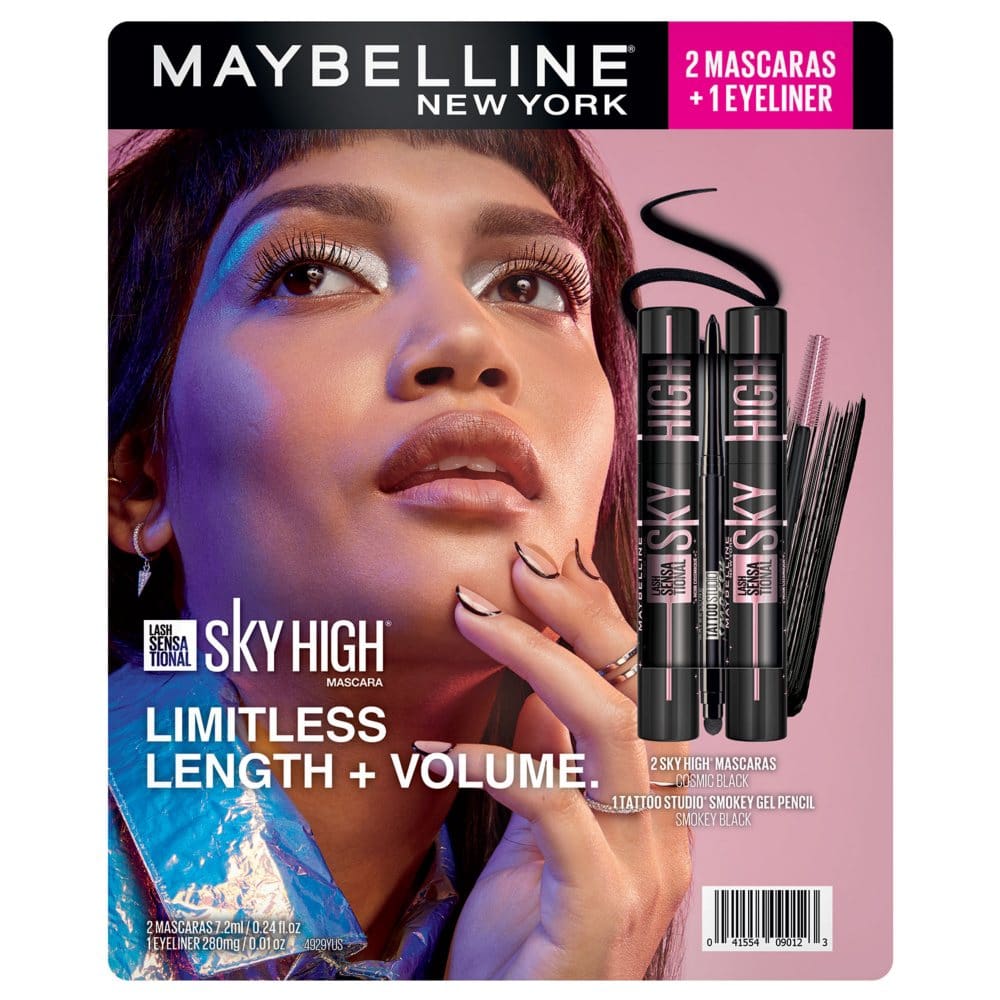 Maybelline Lash Sensational Sky High Mascara 01 Very Black 7.2ml (0.24fl oz)