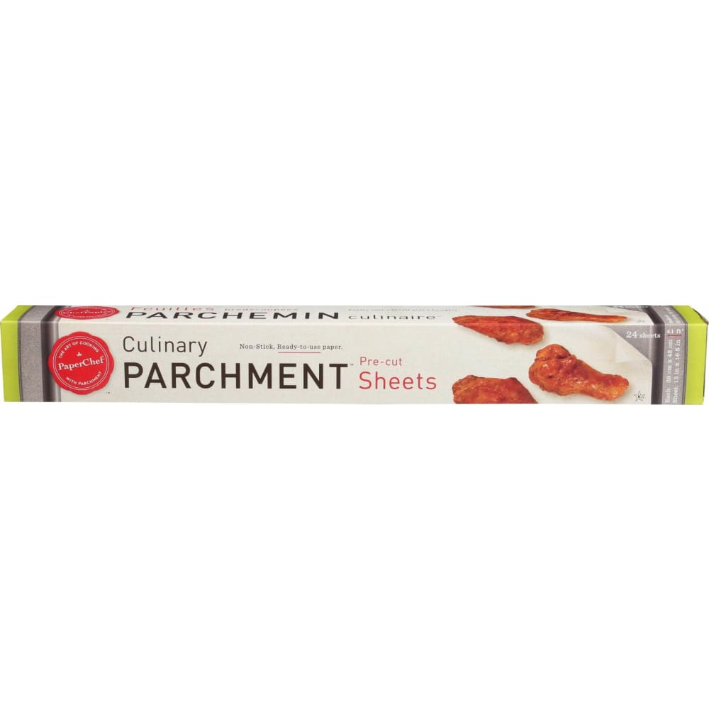 PaperChef Culinary Parchment Pre Cut Sheets, 24 ct