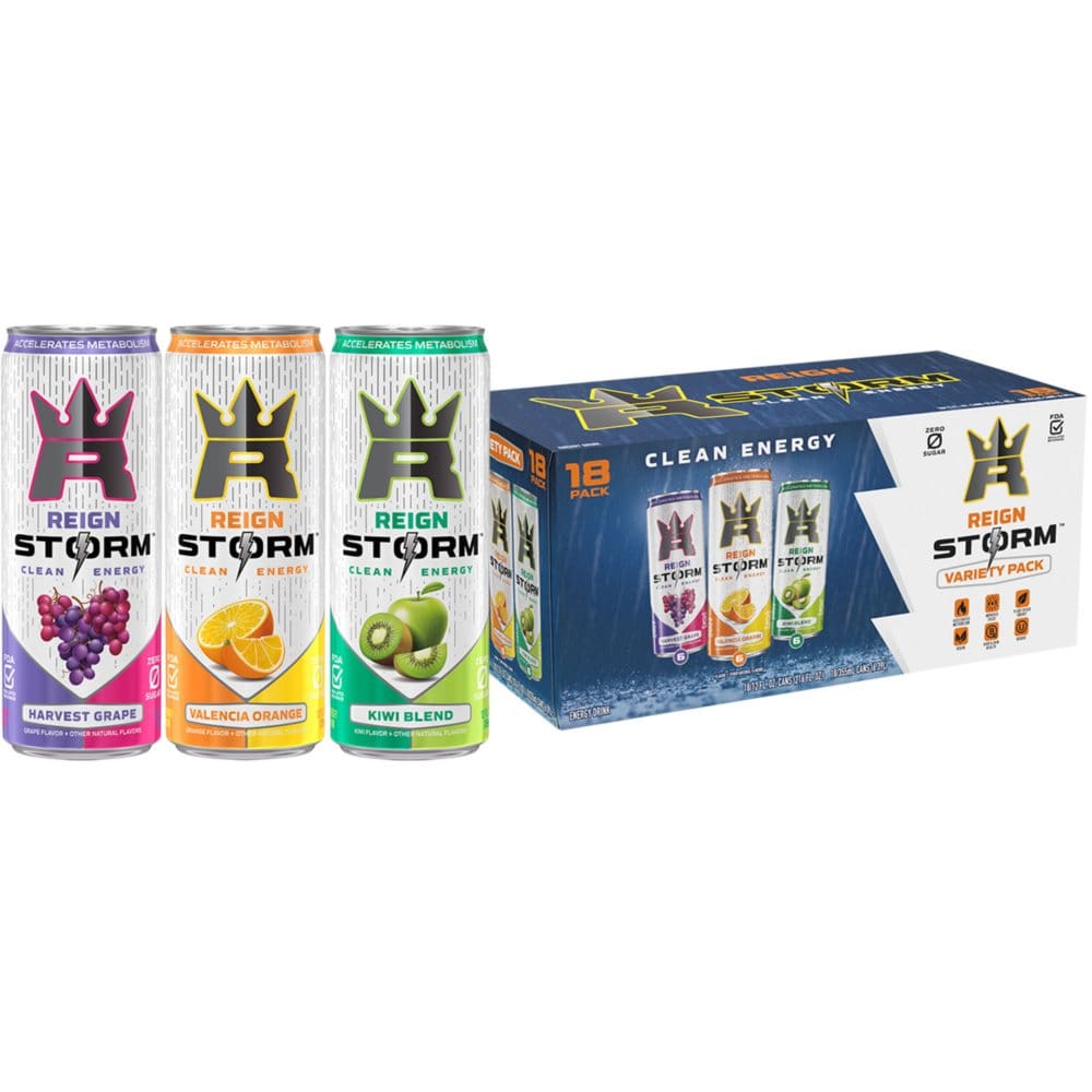 Reign Storm Variety Pack (12 fl. oz. 18 pk.)