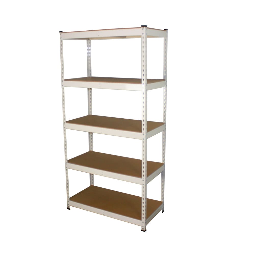 SafeRacks 1.5'D x 3'W x 6'H Modular Shelving - Hammertone