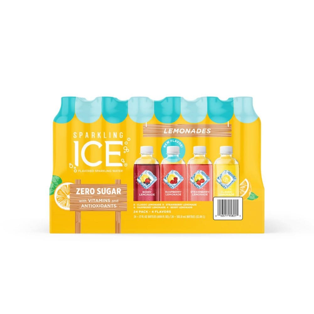 Sparkling Ice Lemonade Variety Pack (17 fl. oz., 24 pk.) | ShelHealth