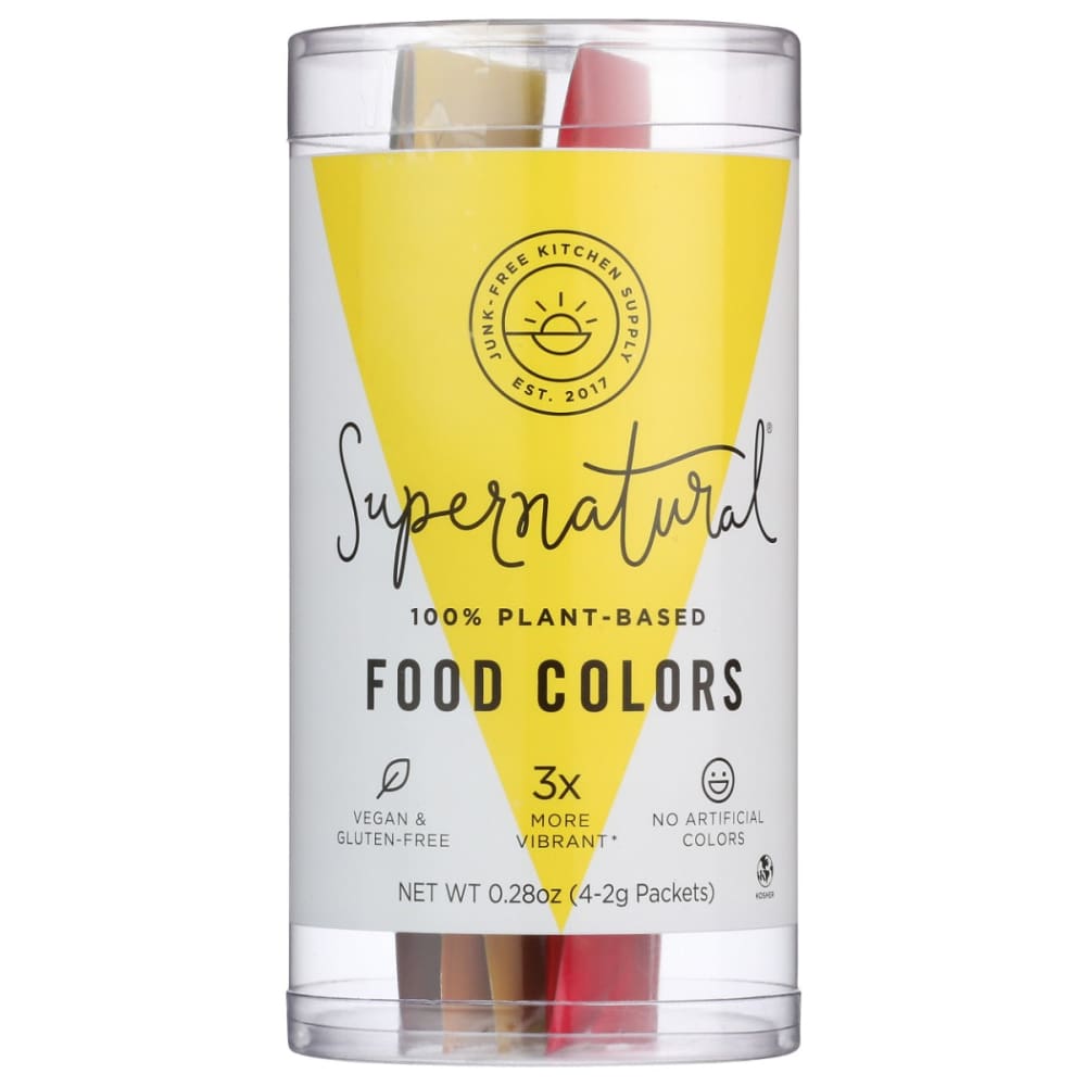 SUPERNATURAL: Plant Based Food Colors, 8 gm (Pack of 3)