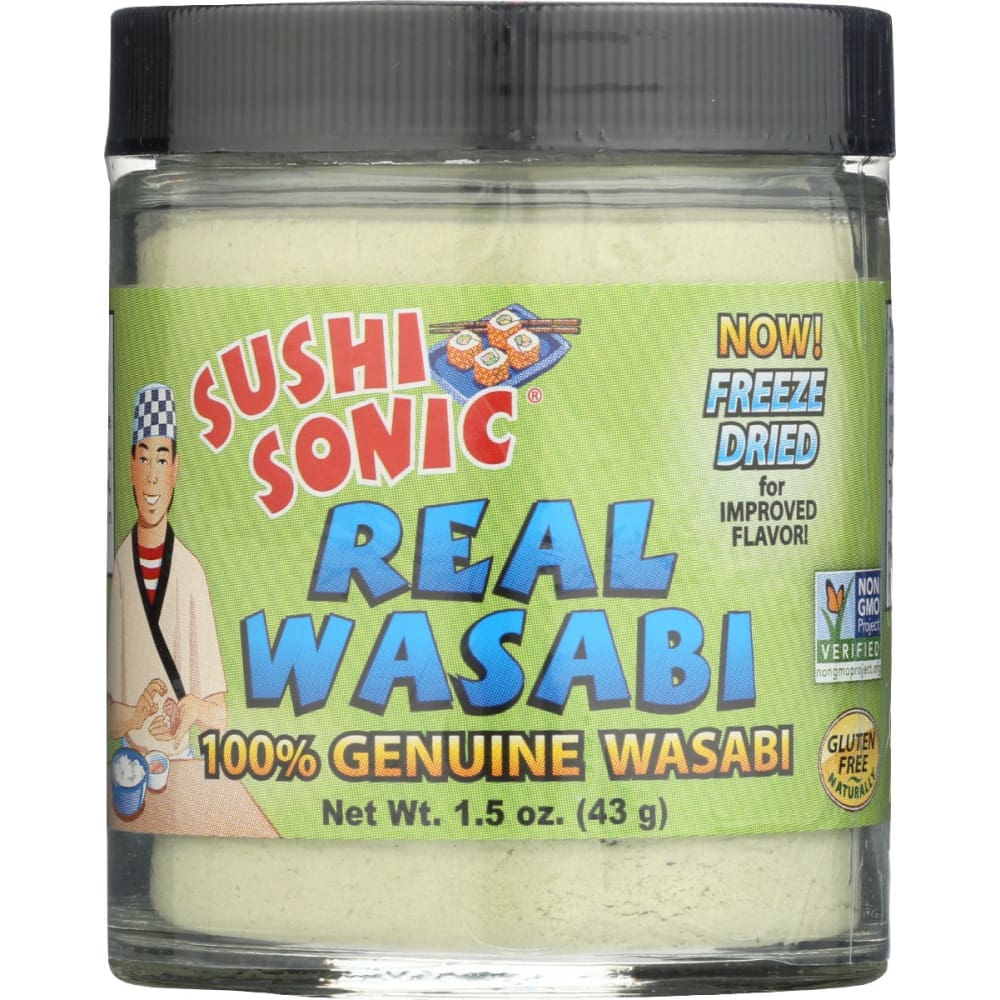 SUSHI SONIC: Powdered Wasabi, 1.5 Oz | ShelHealth