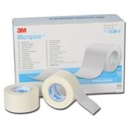 3M Micropore hypoallergenic paper tape  Paper tape, Wound care dressings, Wound  care