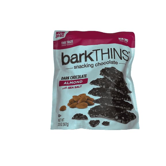 Bark Thins, Dark Chocolate Almond with Sea Salt 20 oz. 