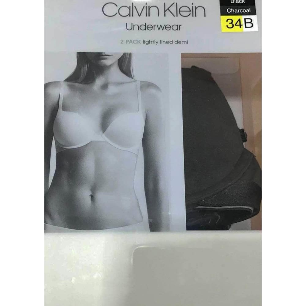 Calvin Klein Cupped Bra 2 pack 