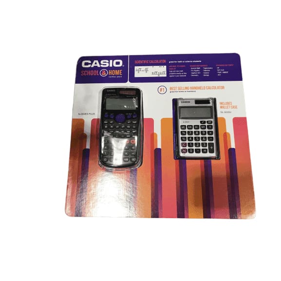 Casio Calculator 2 Pack FX300ES PLUS SL300SV ShelHealth