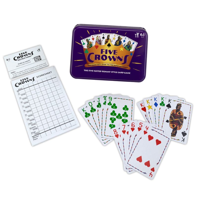 Five Crowns Game, Pack of 2