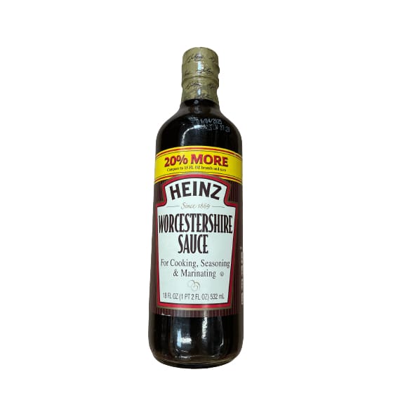 Heinz Worcestershire Sauce, 18 fl oz Bottle