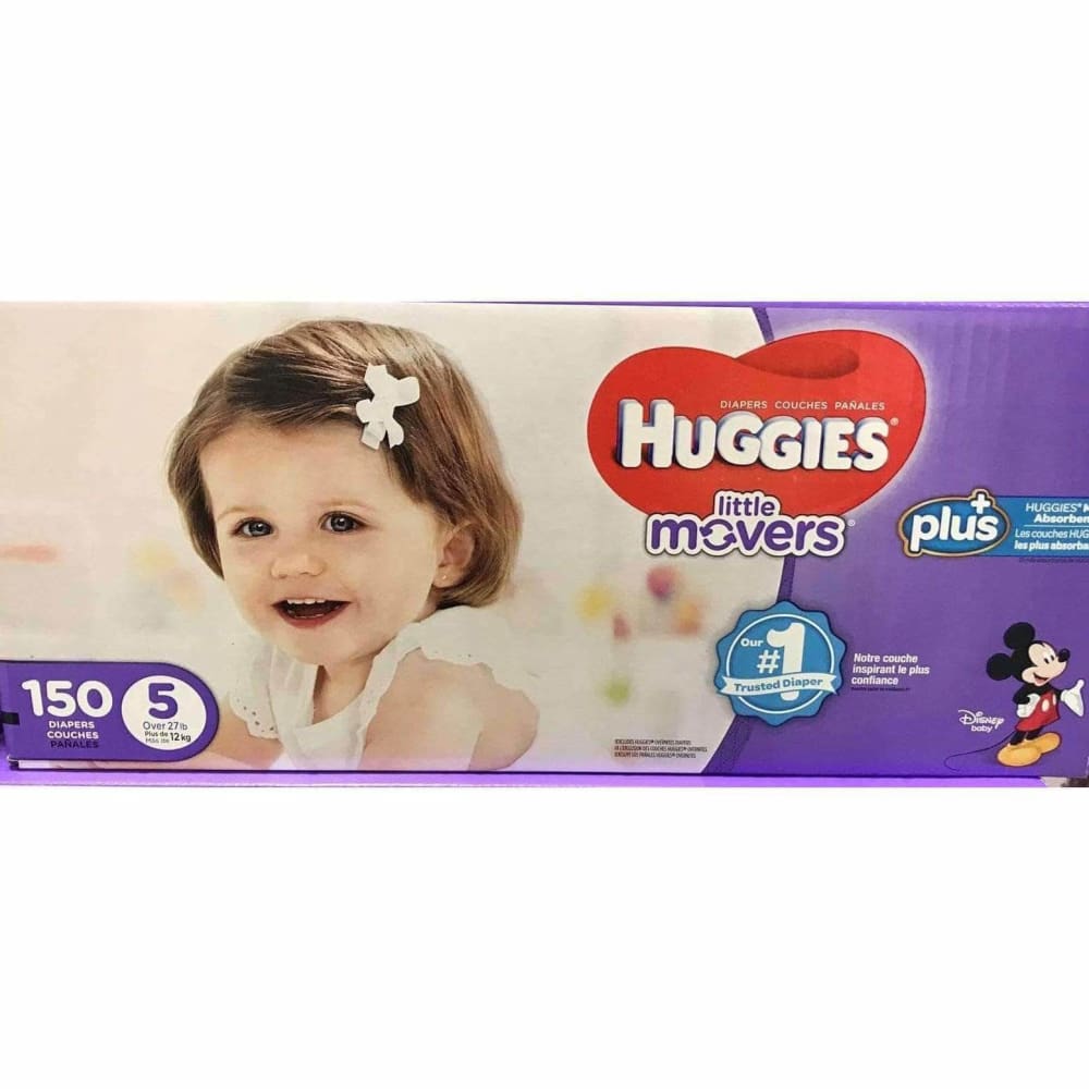 Huggies little sales movers plus size