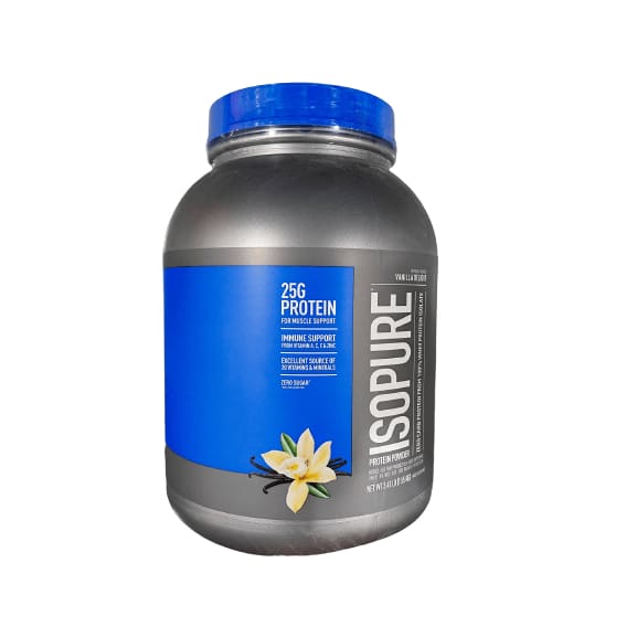 Isopure Protein Powder, Zero Carb Protein, Creamy Vanilla - 1 lb