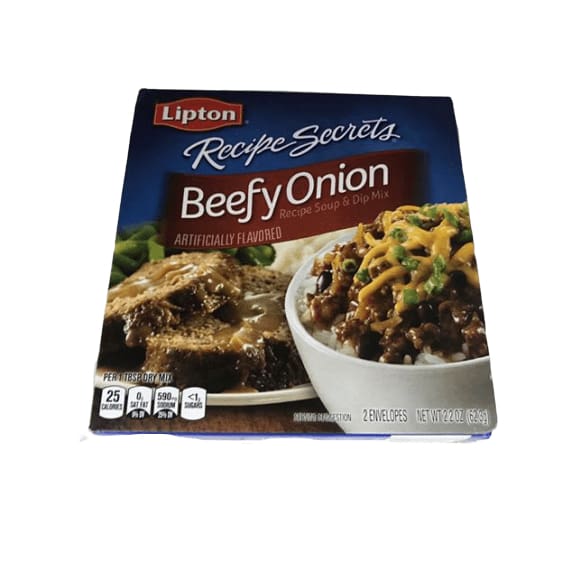 Lipton Recipe Secrets Soup and Dip Mix Beefy Onion