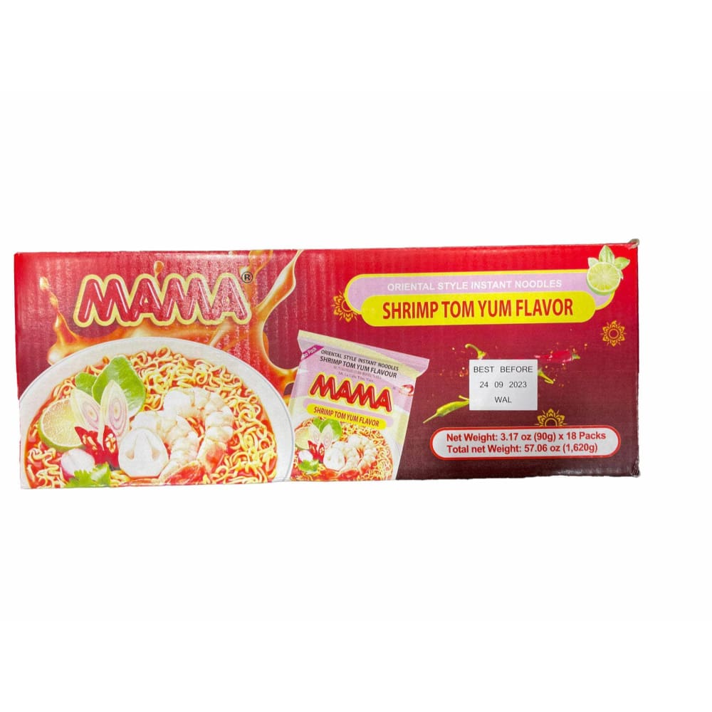 Mama Instant Noodles, Oriental Style, Shrimp Flavor (Tom Yum