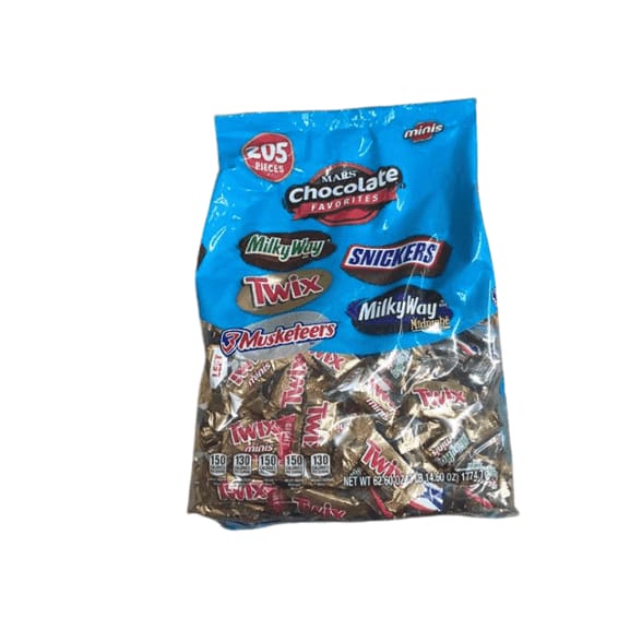 Mars Minis Chocolate Favorites, Variety Pack, 240-count