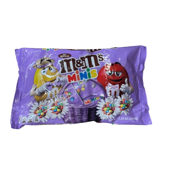 M&M'S Minis Easter Milk Chocolate Candy, Easter Basket Candy, 11.23 oz Bag