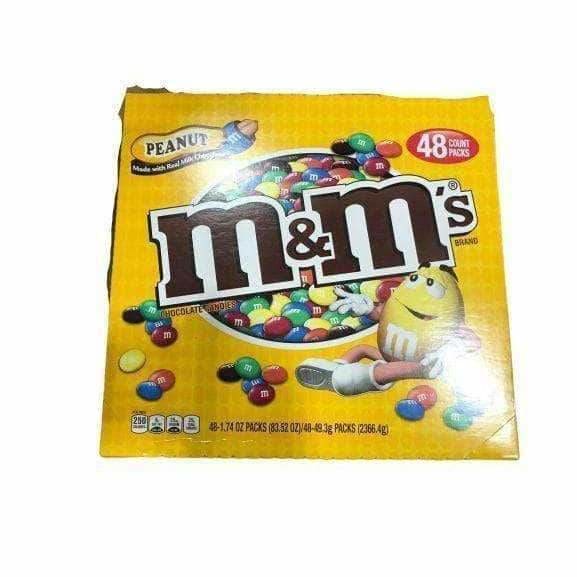 M&M'S Peanut Chocolate Candy Singles 1.74 Oz Choose from