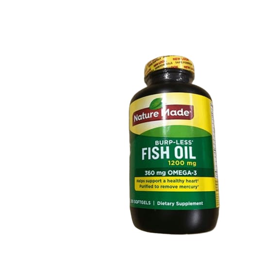 Nature Made Fish Oil 1000 mg 250 Softgels