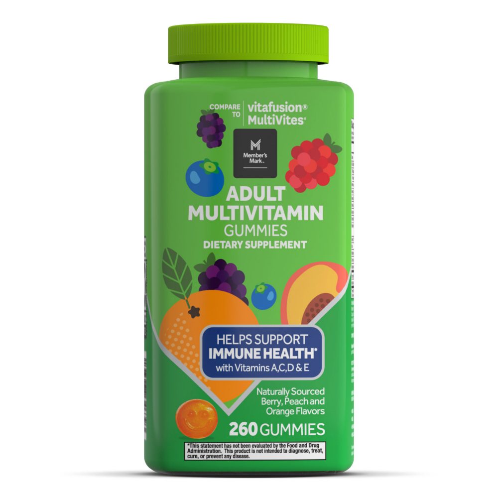 Member's Mark Adult Multivitamin Gummies, 260ct.