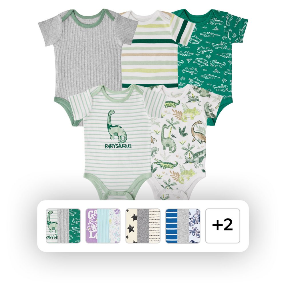 Member's Mark Baby 5 Pack Bodysuits