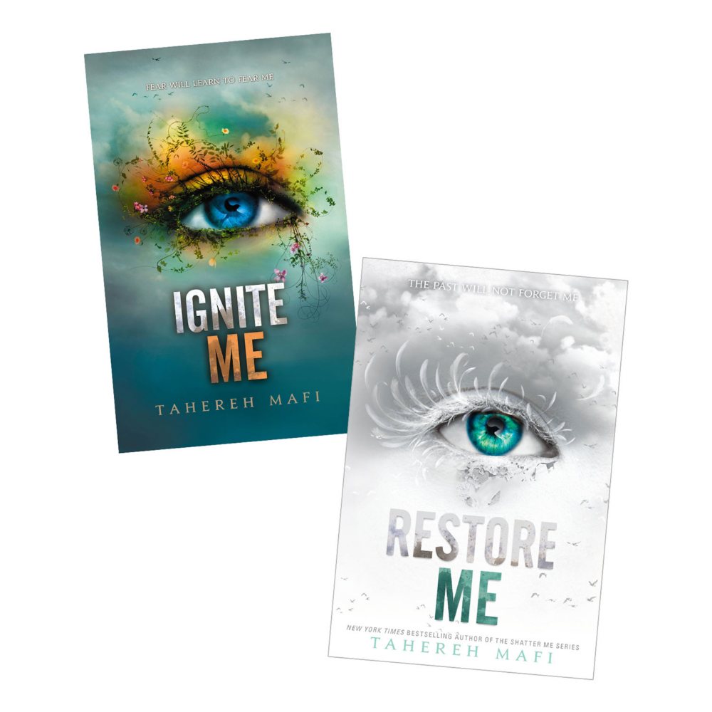 Ignite Me & Restore Me by Tahereh Mafi - Book 3 & 4 of 6, Paperback