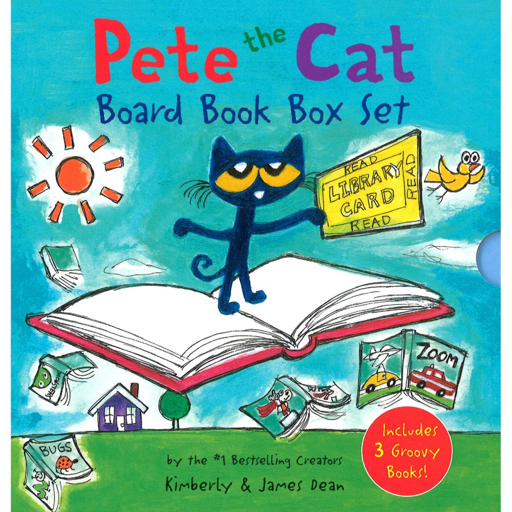 Sam's Exclusive - Pete The Cat Box Set, Board Books