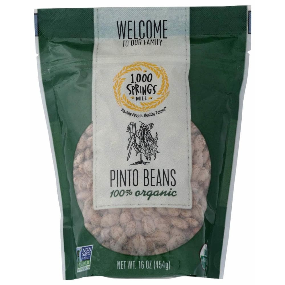 1000 SPRINGS MILL 1000 Springs Mill Beans Pinto, 16 Oz