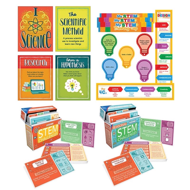 2-5 Science Classroom Teacher Bundle - Activity Books & Kits - Carson Dellosa Education