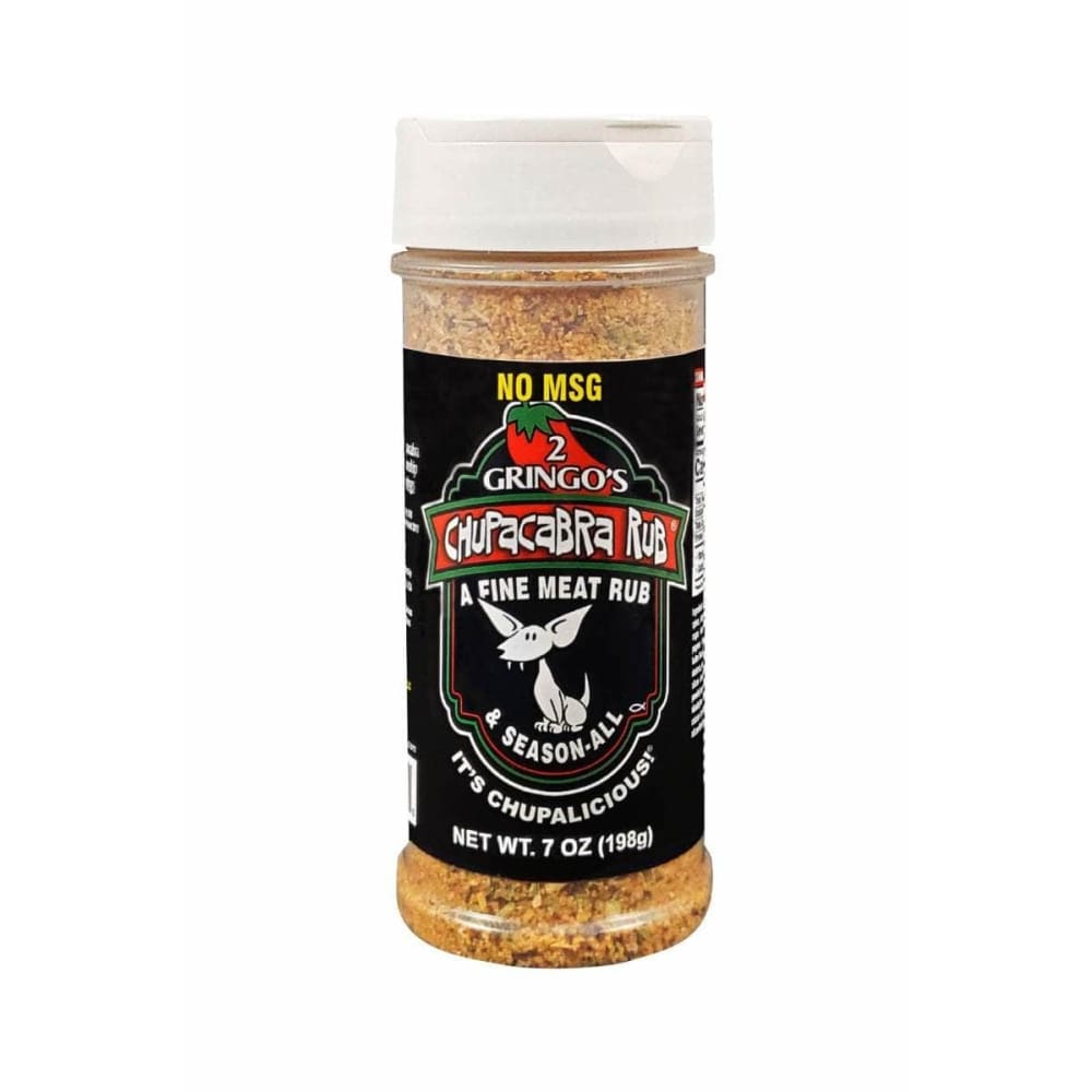 2 GRINGOS CHUPACABRA Grocery > Cooking & Baking > Seasonings 2 GRINGOS CHUPACABRA Original No Msg Seasoning, 7 oz