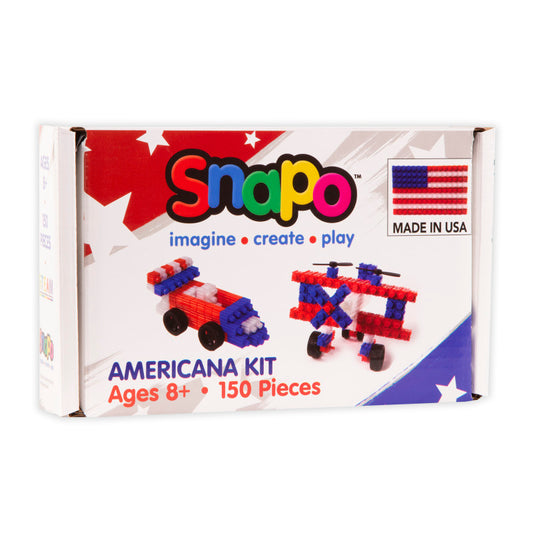 Snapo Americana Made Usa Kit 150Ct (Pack of 3)