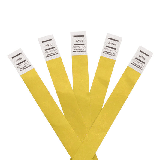 Wristbands Yellow 500Pk