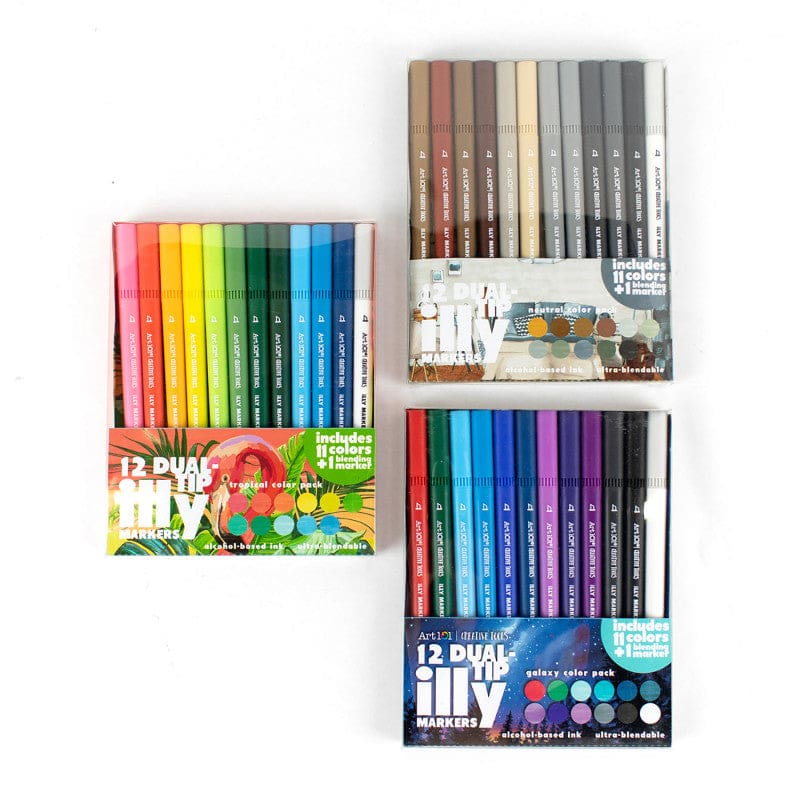 36Ct Markers Dual Tip Illy (Pack of 2) - Markers - Art 101 / Advantus