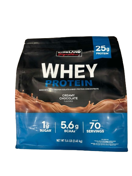 Kirkland Signature Whey Protein Creamy Chocolate, 5.4 lbs.