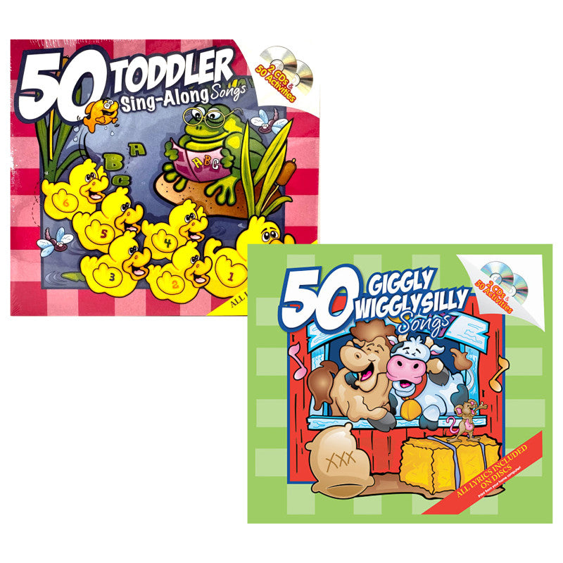 Giggly Wiggly & Toddler Bundle (Pack of 3)