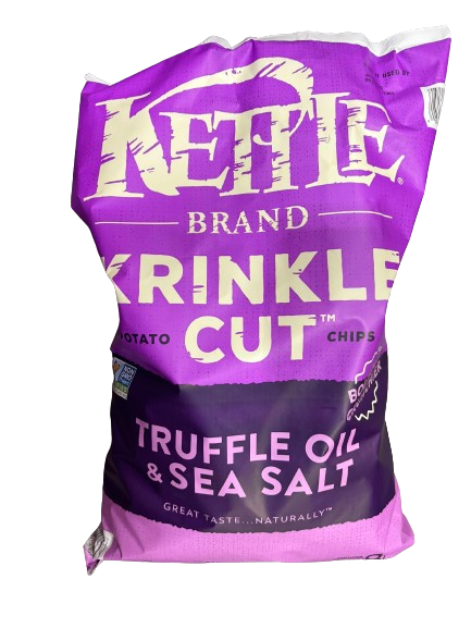 Kettle Brand Krinkle Cut Potato Chips - Truffle Oil & Sea Salt  - 28 oz.