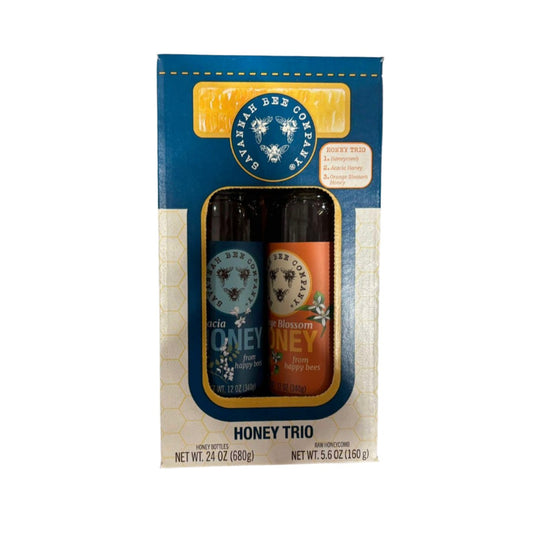 Savannah Bee Company Honey Trio, 29.6 oz