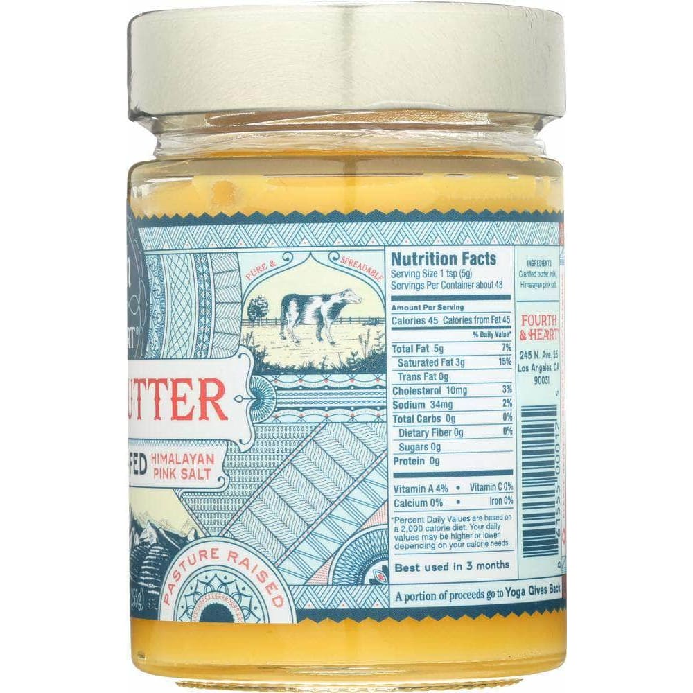 4Th & Heart 4Th & Heart Butter Himalayan Salt Ghee, 9 oz