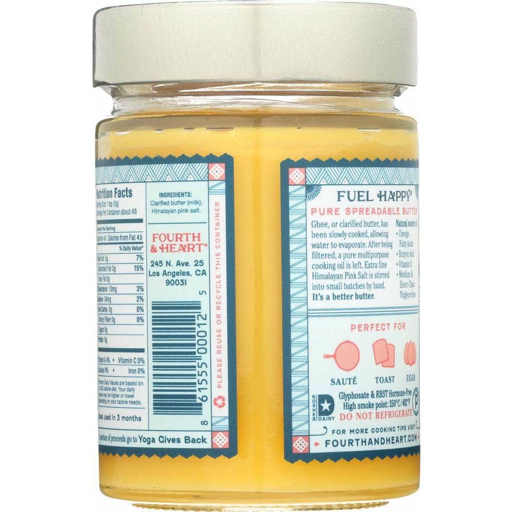 4Th & Heart 4Th & Heart Butter Himalayan Salt Ghee, 9 oz