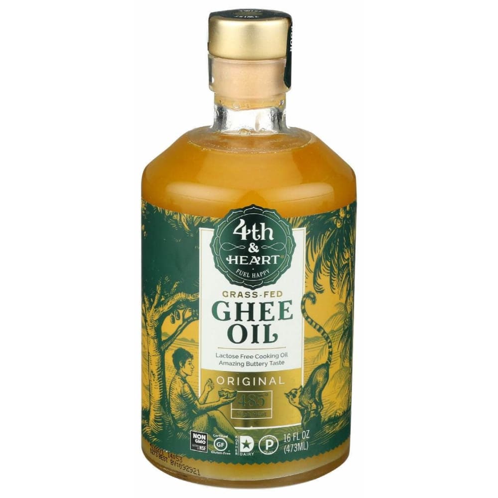 4TH HEART 4Th Heart Ghee Oil Original, 16 Fo