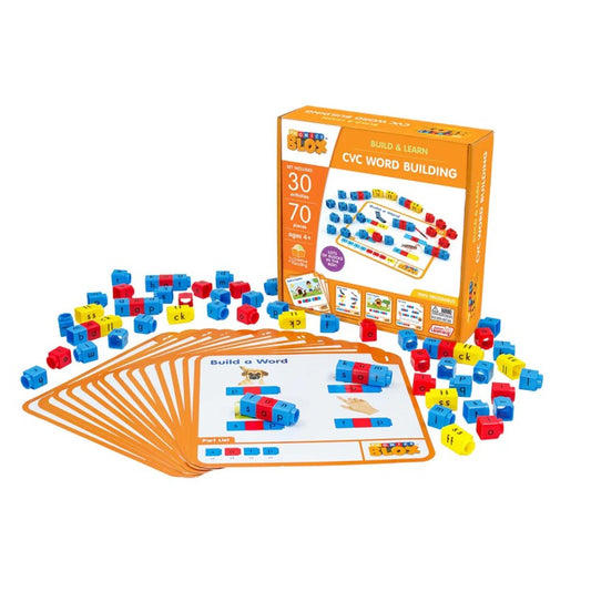 Cvc Word Building Phonics Blox