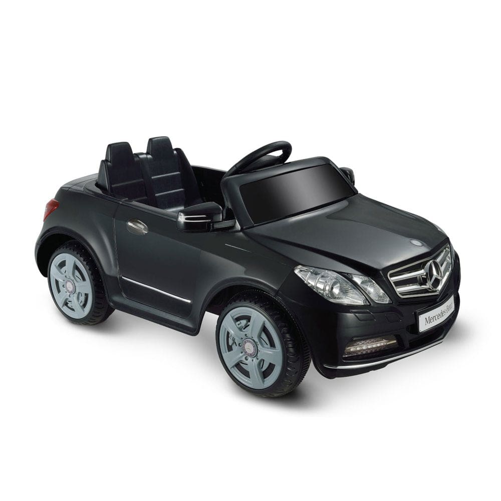 6V 1-Seater Black Ride-on Mercedes Benz E550 - Spiderman - 6V