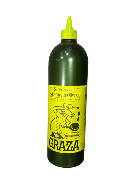 Graza Super Sizzle Extra Virgin Olive Oil, 1 L