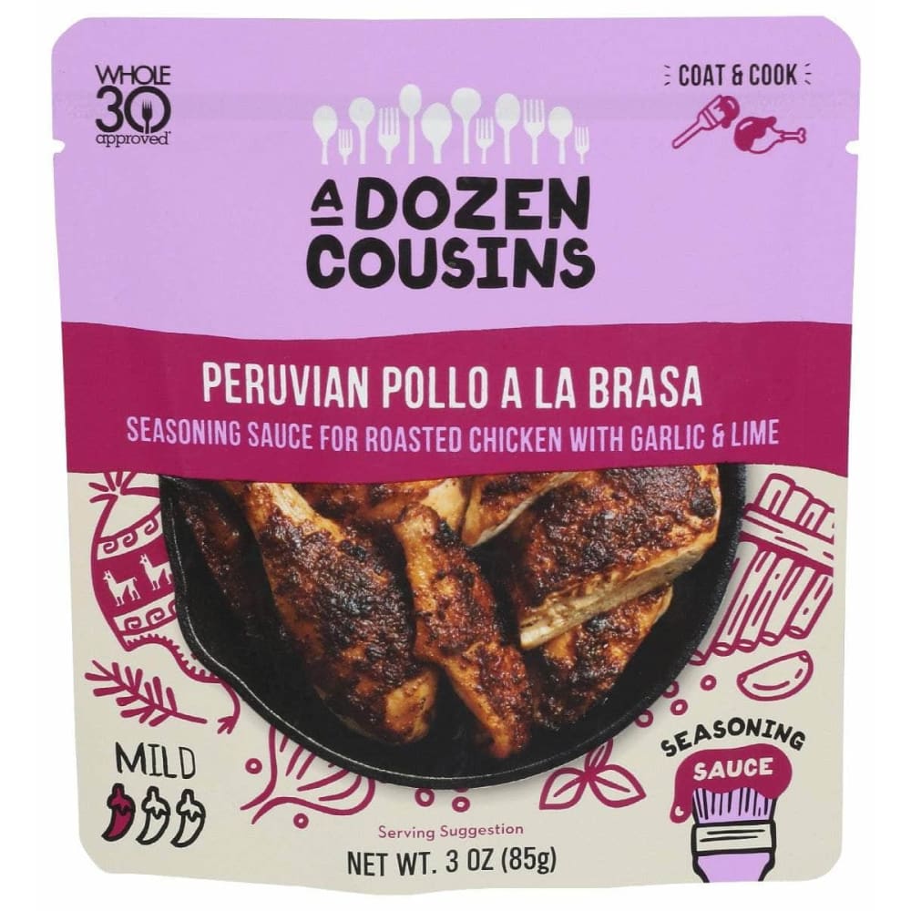 A DOZEN COUSINS Grocery > Cooking & Baking > Seasonings A DOZEN COUSINS: Peruvian Pollo A La Brasa Seasoning, 3 oz