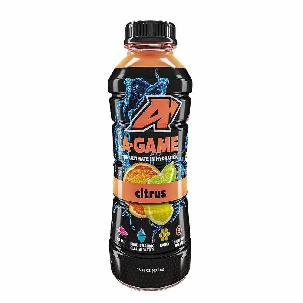 A-GAME Grocery > Beverages > Energy Drinks A-GAME: Bev Citrus, 16 fo