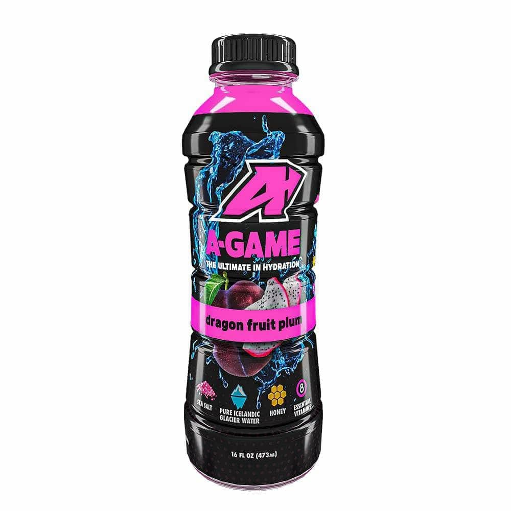 A-GAME Grocery > Beverages > Energy Drinks A-GAME: Bev Dragonfruit Plum, 16 fo