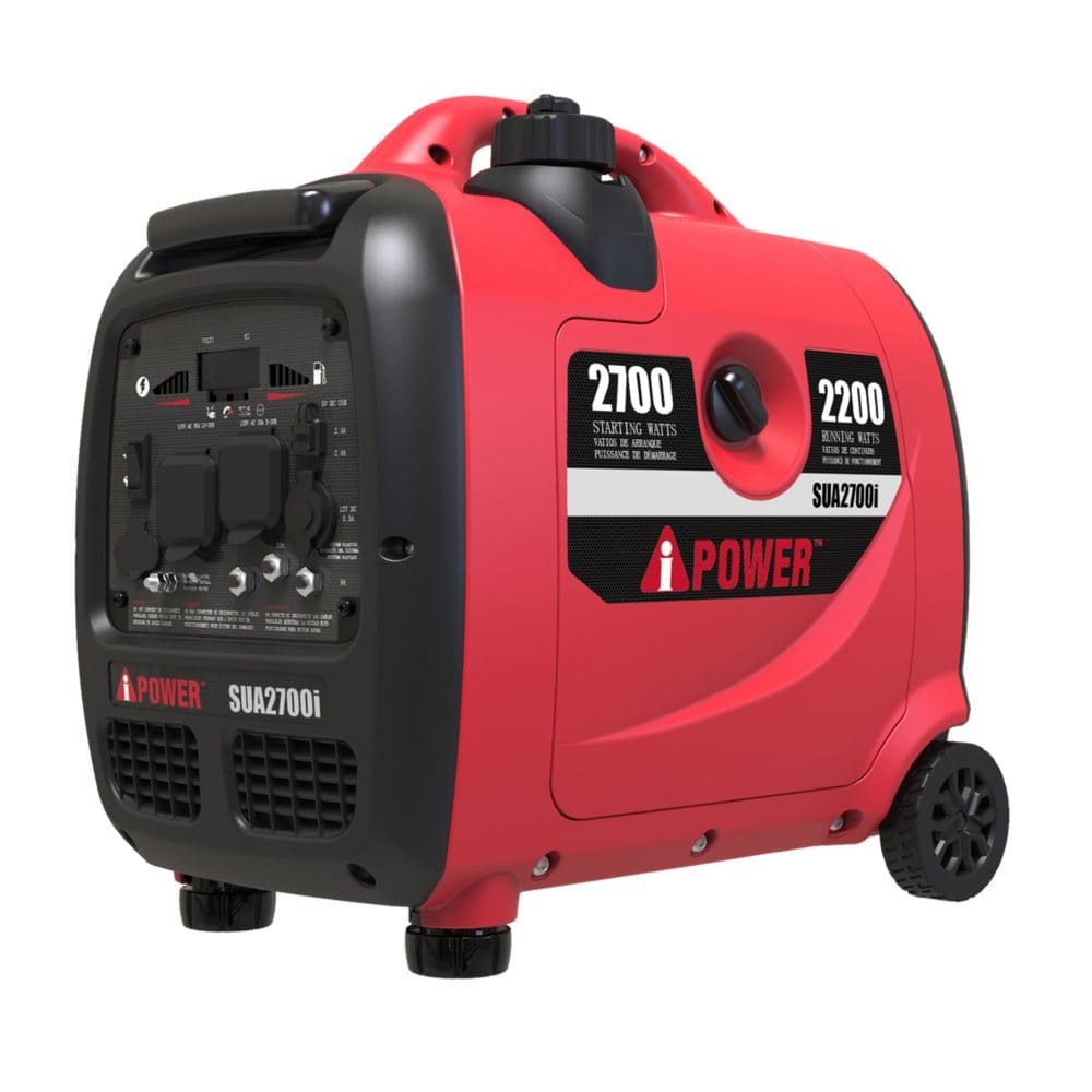 A-iPower SUA2700i 2700 Peak Watt Enclosed Inverter Generator - A-iPower Generator - A-iPower