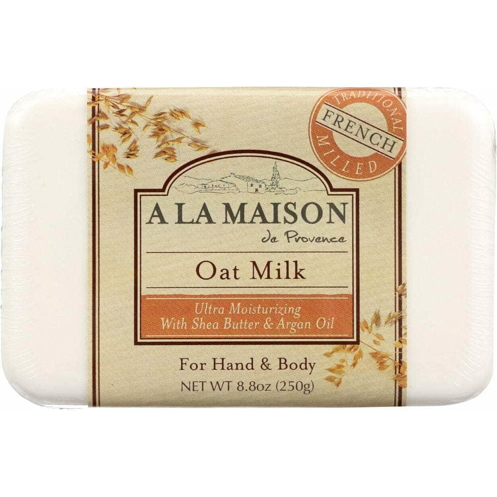 A LA MAISON DE PROVENCE A La Maison Bar Soap Oat Milk, 8 Oz