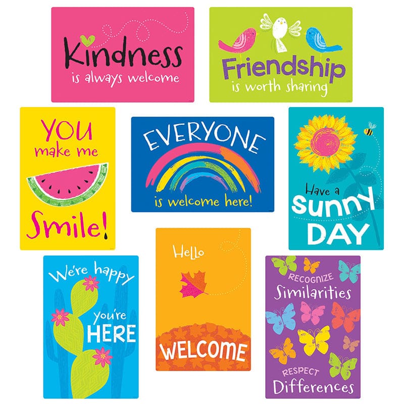 A Welcome Place Posters 8/St (Pack of 3) - Classroom Theme - Trend Enterprises Inc.